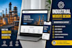 develop a professional wordpress website for industrial and technical companies