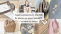 be your US personal shopper and shipper