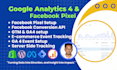 setup pixel fix facebook conversion api meta pixel ga4 server side tracking GTM