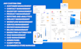 develop web based custom CRM for your business with CRM integration, erp