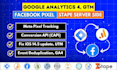 setup meta pixel stape server side tracking fix facebook pixel capi, ga4 gtm utm