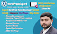 create, wordpress landing page, customize themes, custom coding