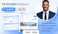 setup airtable CRM typeform hubspot softr google calendar zapier automation make