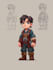 create 2d game character in spine
