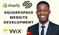 do squarespace website, design redesign squarespace store website development