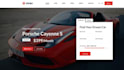 design chauffeur website car detailing limousine car dealer taxi booking website