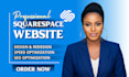 design your squarespace website, squarespace website redesign for your business