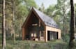 create stunning tiny house design and realistic 3d rendering