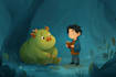 create cute children book illustrations with animals