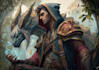 draw a warcraft or dnd character art