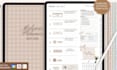 create custom digital planner and calendar, printable goodnotes ready in 24 hrs