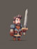 draw 2d game art military character design