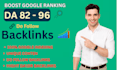 do off page SEO, quality keyword with backlinks for high ranking