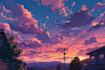 do anime bg, visual novel bg, 2d background for game