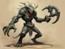 create monster character  character
