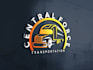 design a creative transport logistics trucking freight and dispatching logo