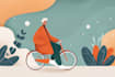 design 2d flat modern vector illustration for landing web