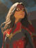 draw a fantasy character for comic book cover