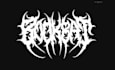 custom blackened death metal logo design