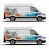 design professional and eye catching vehicle wrap