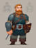 draw 2d game art military character design