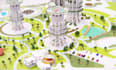 create stunning backyard and park designs renders,layouts