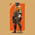 do cyberpunk, sci fi, robot, mecha character concept art