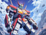 do anime style mecha illustrations