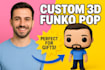 make custom 3d funko pop character