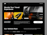develop car rental website ridesharing website carpooling website car rental app