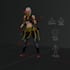create a 3d character model and rig it for animation