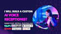 build a custom ai voice receptionist using vapi