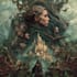 create an epic fantasy book cover