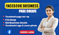 create and SEO optimize your facebook business page