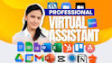 be your personal and admin virtual assistant