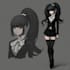 do a danganronpa anime character sprite fanfiction reference