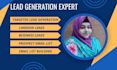 do targeted lead generation, linkedin business email list