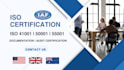provide iso 41001, 50001 and 55001 iaf certificaion