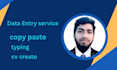 do fast and accurate data entry in excel and google sheet