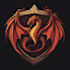do medieval fantasy game, rpg, mmo game logo