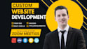 build website development, full stack developer, front end,backend web developer