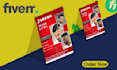 design professional and unique flyers