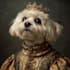 draw a custom royal pet portrait in high quality