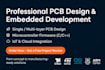 do pcb design, circuit schematic, firmware and embedded system development