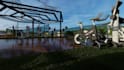 optimize luxury outdoor, gym rooftop landscape 3d architecture masterplan design