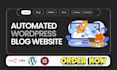 build automated wordpress blog website