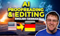 edit your ai translated book into native german quality