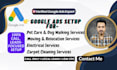 setup google ads for pet care, moving, electrical, carpet cleaning services