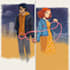 draw comic book illustration webtoon in anime style