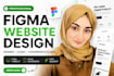 design figma website, figma landing page, website ui ux